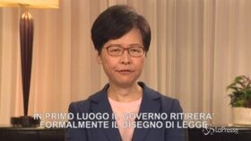 Hong Kong, Lam: “Legge su estradizioni in Cina sarà ritirata”