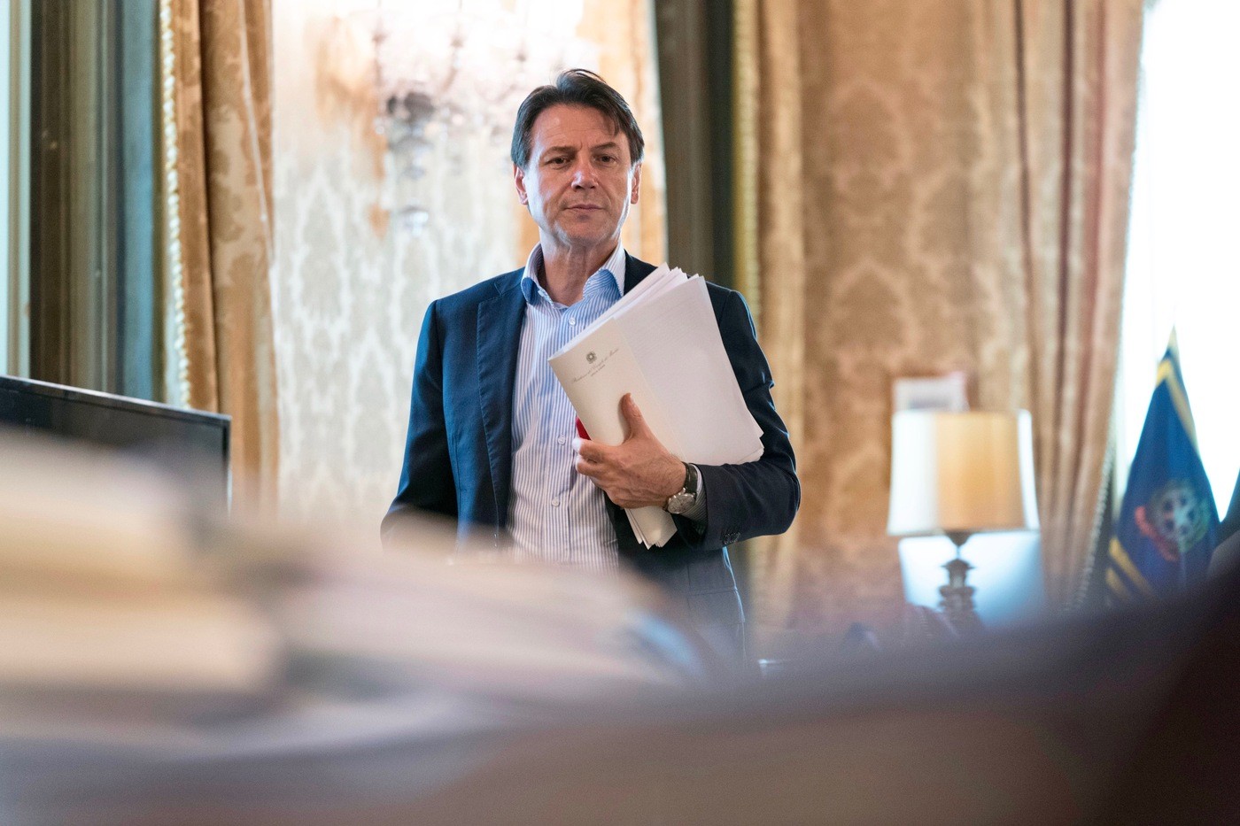 Conte  al Quirinale presenta la lista dei ministri: Di Maio agli Esteri