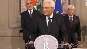 Mattarella: “Il governo è formato, ora la parola va al Parlamento”
