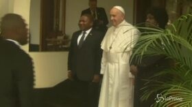 Mozambico, il Papa incontra il presidente del Paese africano