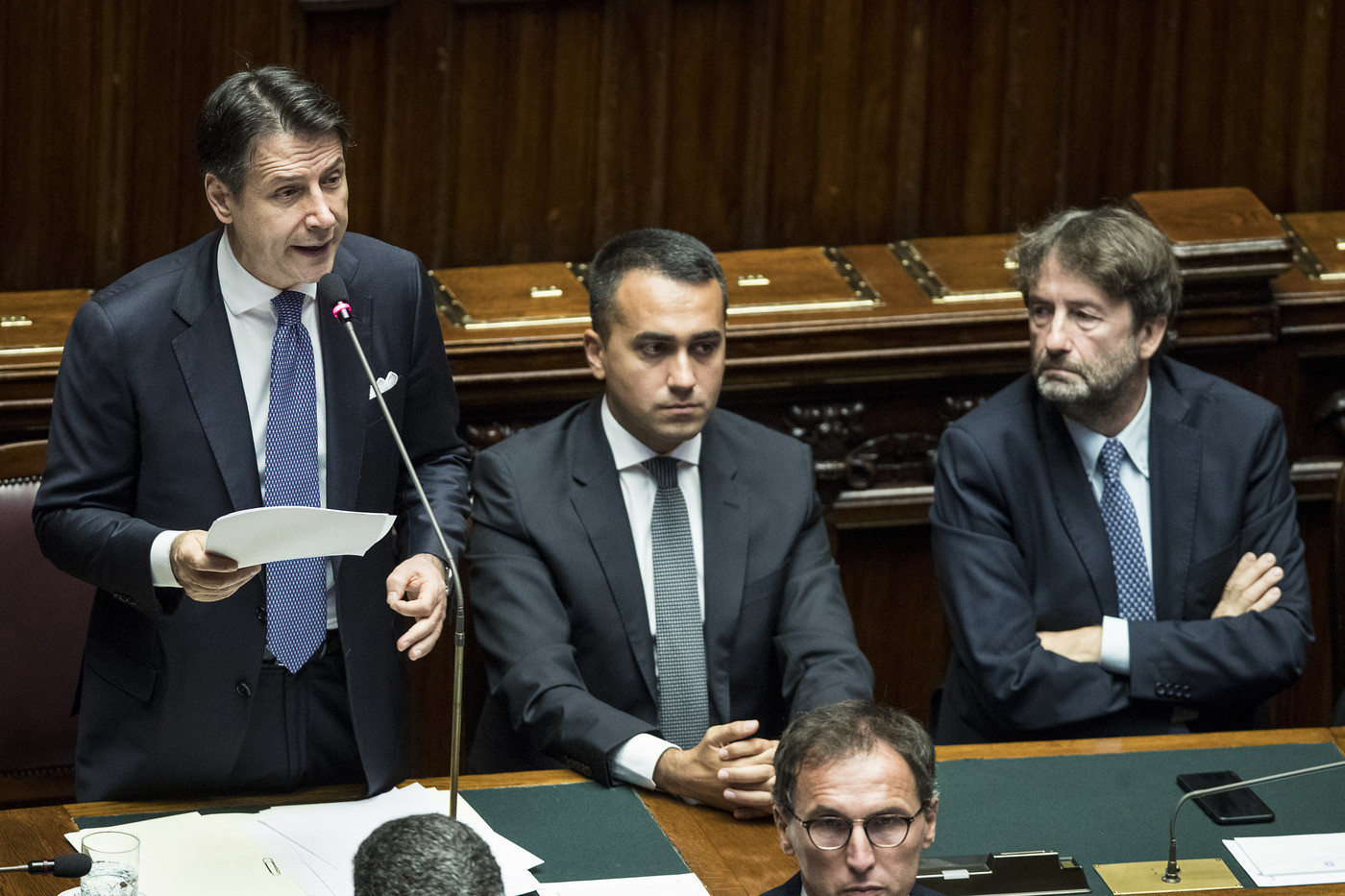 Conte difende M5S  e attacca Lega: insorge l’opposizione