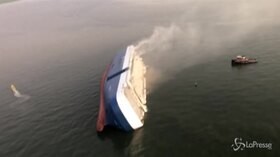 Usa, nave cargo si ribalta al largo della Georgia: 4 dispersi