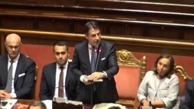 Senato, Conte a Salvini: “Qualcuno è rimasto fermo all’arroganza dell’8 agosto”