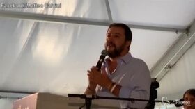 Pontida, coro dei giovani leghisti: “Di Maio torna al S.Paolo”
