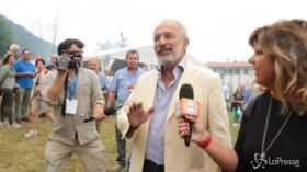 Gad Lerner insultato a Pontida: “Non sei italiano, sei un ebreo”