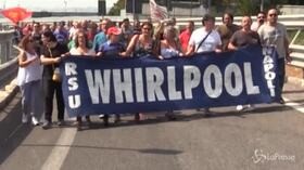 Protesta Whirlpool, le voci dei manifestanti