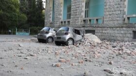 Trema la terra in Albania, crolli e feriti