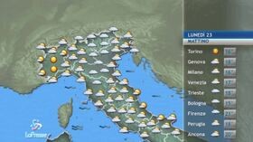Meteo, le previsioni di lunedì 23 settembre
