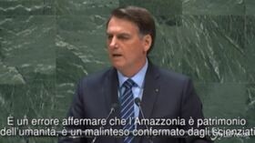 Clima, Bolsonaro: “Errore affermare che l’Amazzonia è un patrimonio dell’umanità”