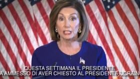 Pelosi annuncia l’avvio dell’indagine di impeachment per Trump