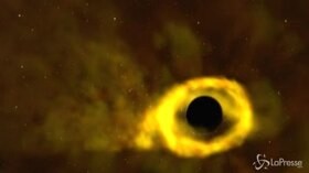 Buco nero distrugge una stella grande come il sole, le immagini della NASA