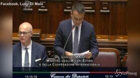 Vendita armi Turchia, Di Maio: “Istruttoria per bloccare anche contratti in essere”