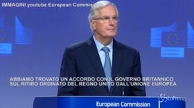 Brexit, il capo negoziatore Michel Barnier: “Trovato accordo, risultato di lavoro intenso”