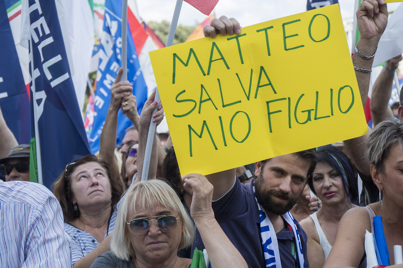 Orgoglio italiano! – Manifestazione della Lega e del centrodestra contro il governo Conte bis