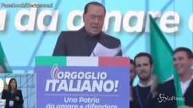 Centrodestra, Berlusconi: “Da questa piazza l’avviso di sfratto al governo”