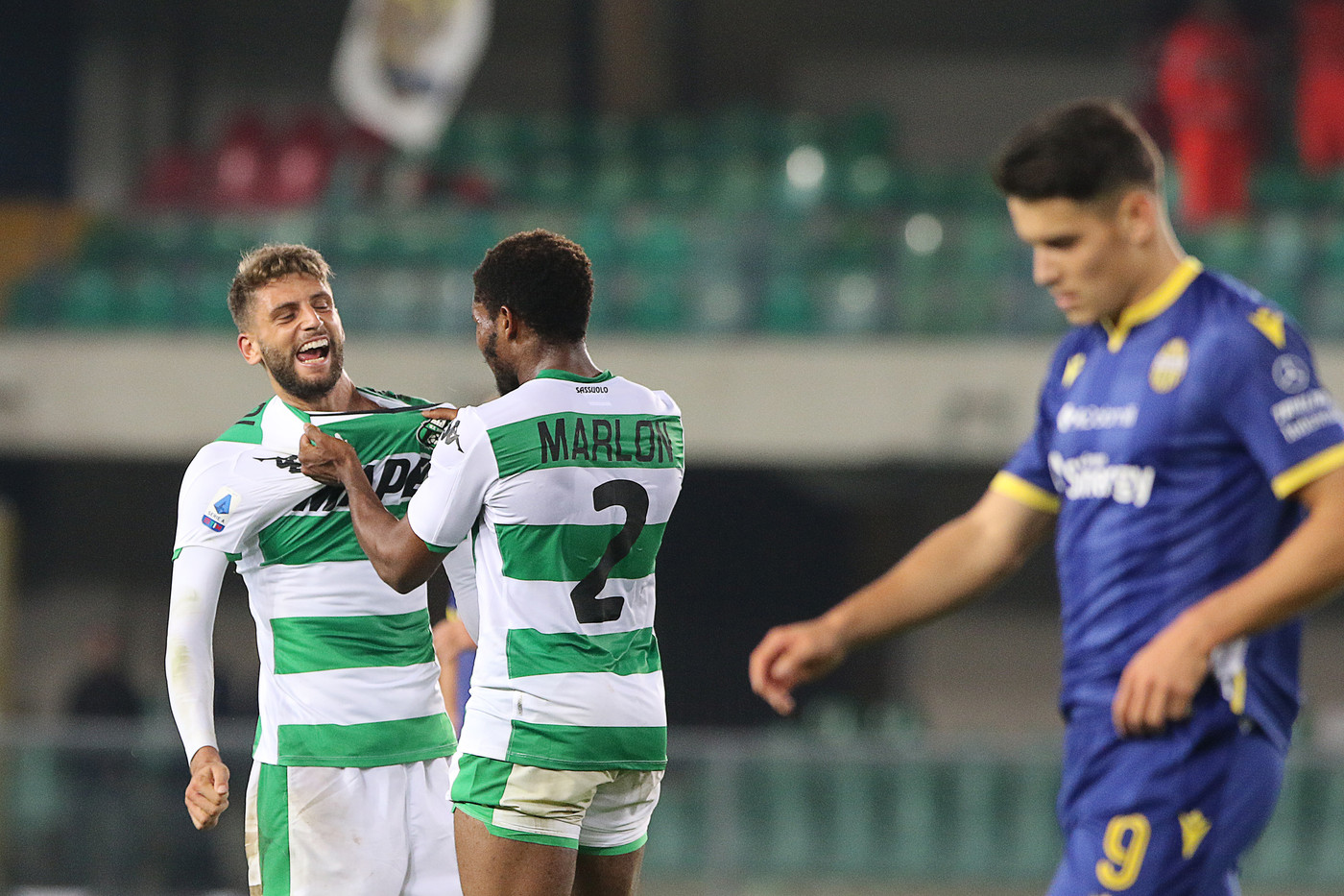 Serie A, il Sassuolo passa a Verona con l’Hellas