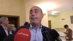 Zingaretti: “Aggressioni a Segre sono contro tutti noi, reazione militante”
