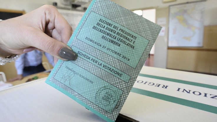 Urne chiuse in Umbria, affluenza in aumento rispetto al 2015
