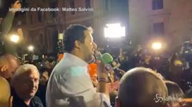 Umbria, Salvini: “Grazie per la fiducia, il governo ha i giorni contati”