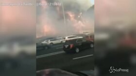 California, allarme rosso per i roghi