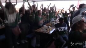 Sudafrica campione del mondo di rugby, esplode la gioia a Cape Town