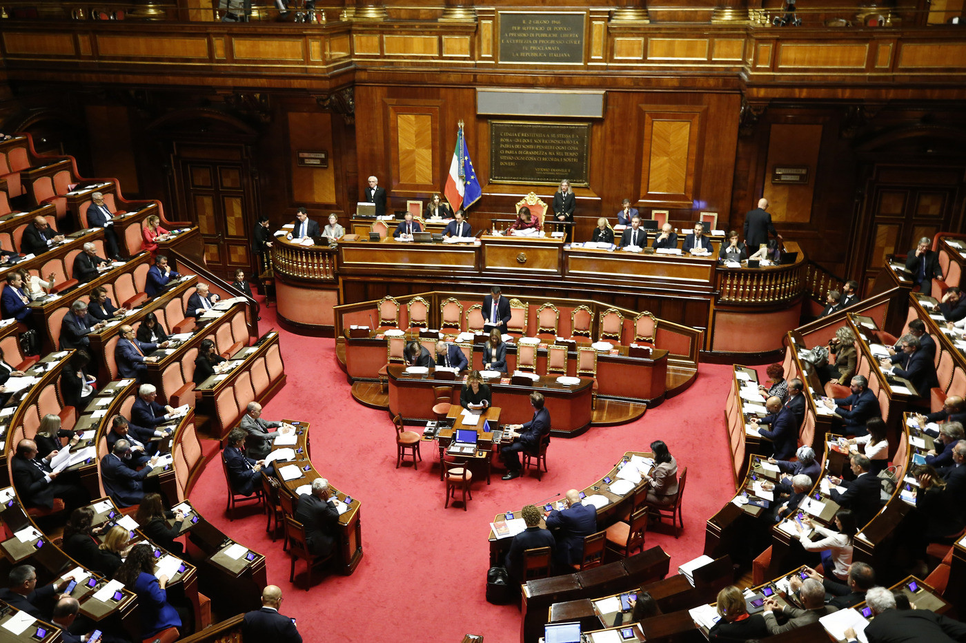 Manovra, testo trasmesso al Senato