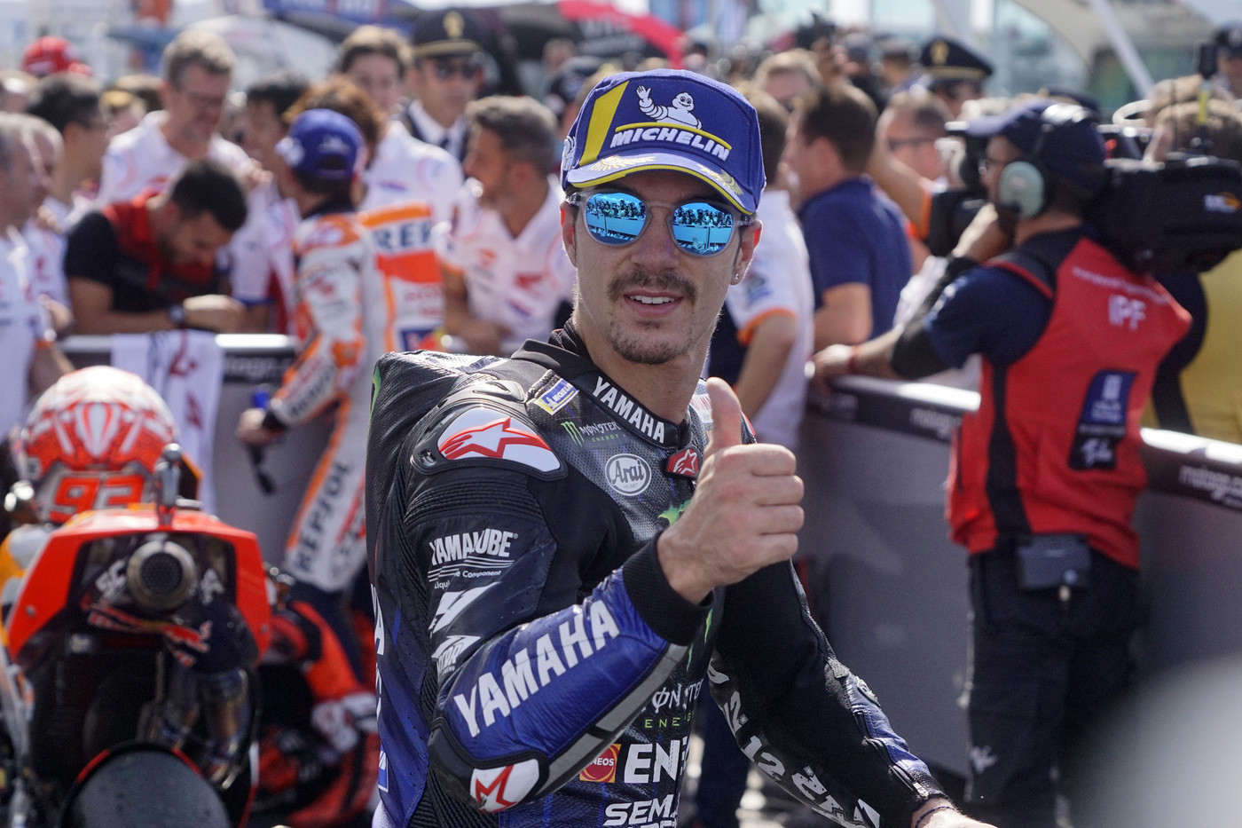 MotoGp, Gp Malesia: trionfa Vinales davanti a Marquez, 3° Dovizioso