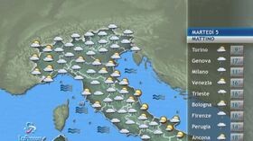 Meteo 5 novembre