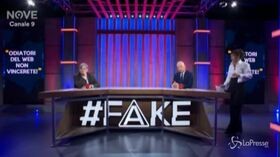 Torna ‘Fake’, ospite Paolo Del Debbio: “Non so perchè Berlusconi non abbia appoggiato la mozione della Segre”