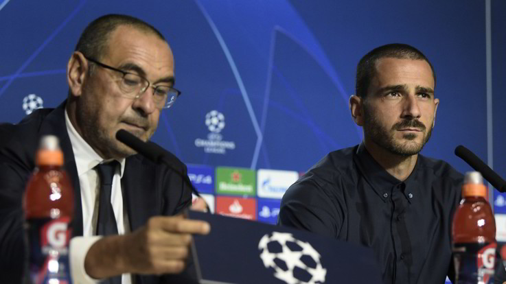 Champions, Sarri: "CR7? Arrabbiato perché non stava benissimo". Bonucci: "Sappiamo soffrire"