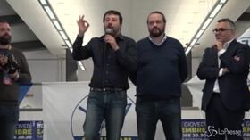 Antisemitismo, Salvini: “Sinistra ipocrita, si sgola per la Segre e fischia brigata ebraica”