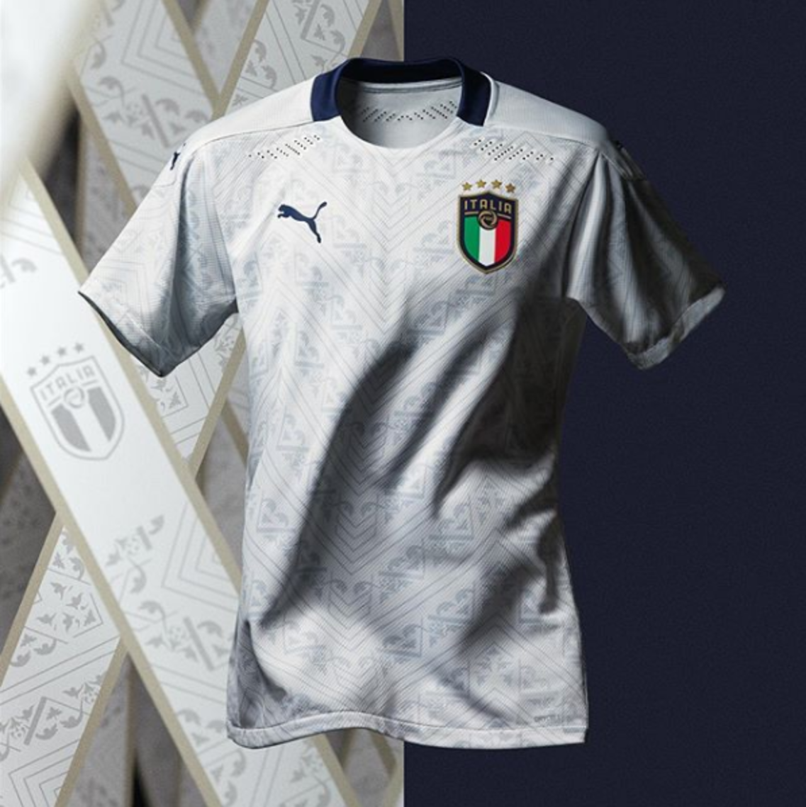 Nazionale, Puma presenta il nuovo kit da trasferta “Rinascimentale”