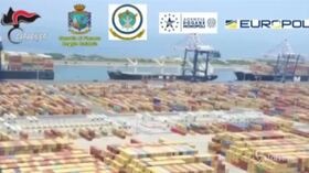 Sequestrata una tonnellata di cocaina nel porto di Gioia Tauro