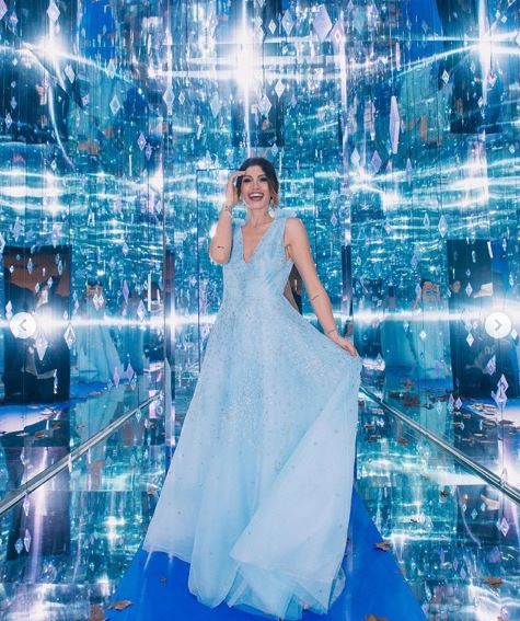 Le celebrities vestite da principesse dei ghiacci per Frozen 2