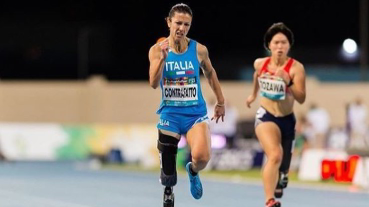 Mondiali Paralimpici: Contraffatto d'argento nei 100 metri