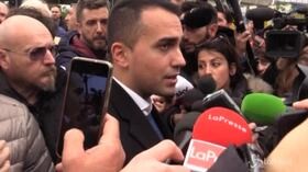 Venezia, Di Maio: “Il centrodestra ha causato il disastro e sfila in acqua”