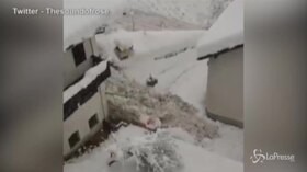 Alto Adige: valanga in Val Martello in un centro abitato