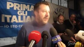 Salvini alla piazza delle “Sardine”: “Sono persone contro, non hanno proposte. Hanno l’ossessione per me”