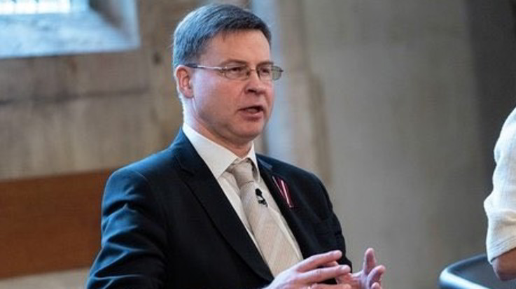 da Twitter, Valdis Dombrovskis