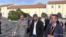 Napoli, congresso nazionale di Legambiente: l’arrivo di Fico al museo ferroviario di Pietrarsa