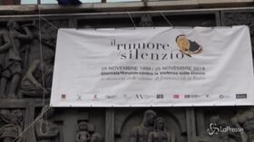 Napoli, installazioni per ricordare le vittime di femminicidio