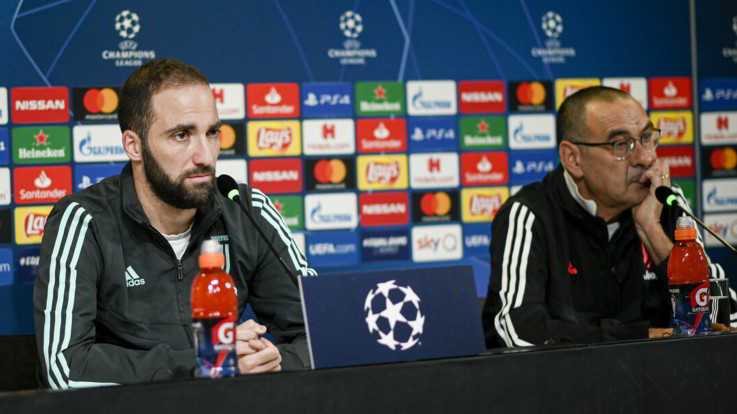 Champions: Juve,Sarri: "Con Atletico rischioso fare calcoli". Higuain: "Felice di essere rimasto"