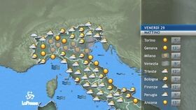 meteo 29 novembre