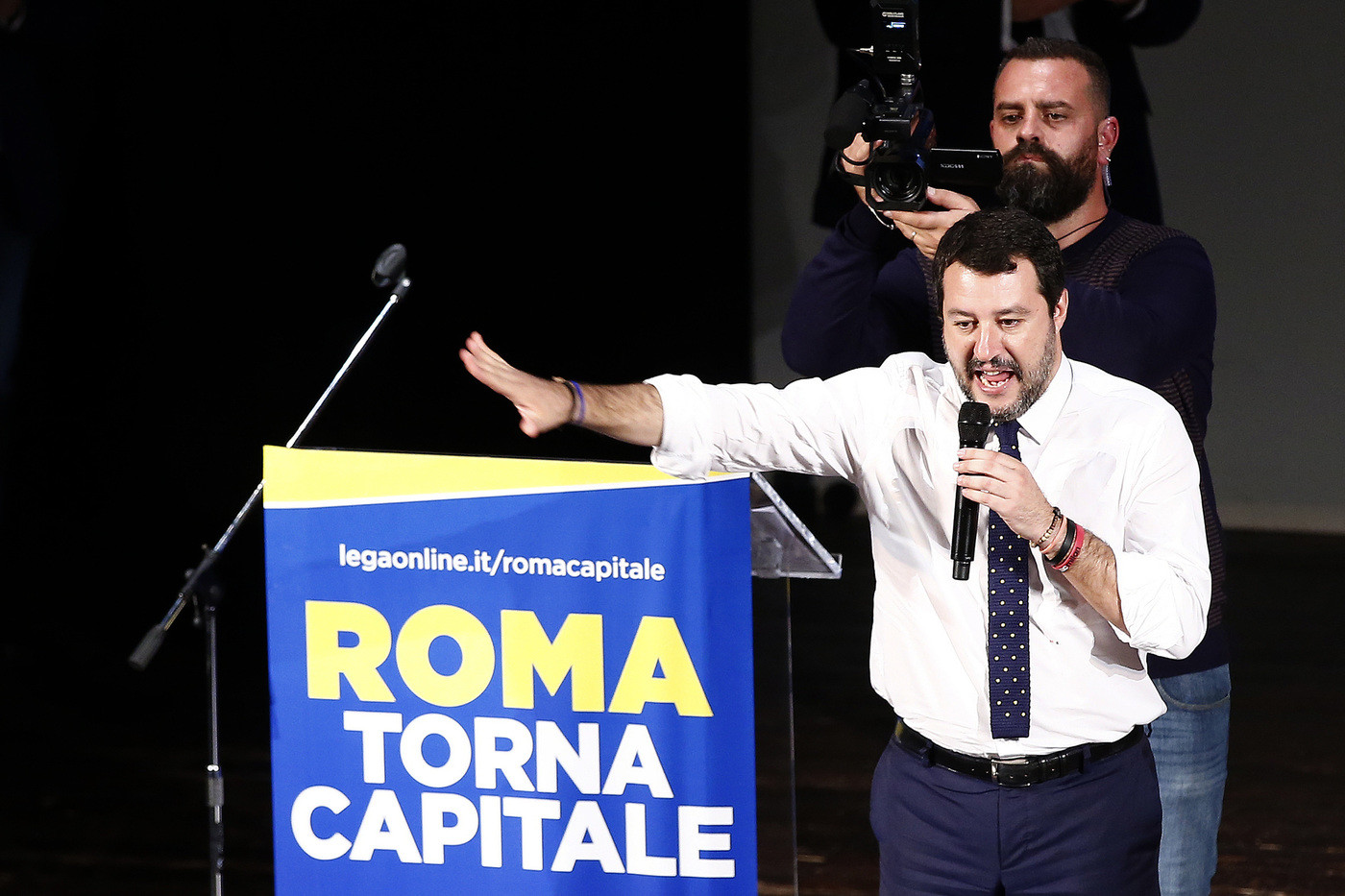 Salvini vuole Roma e Lazio: “Vinceremo”. E attacca Conte