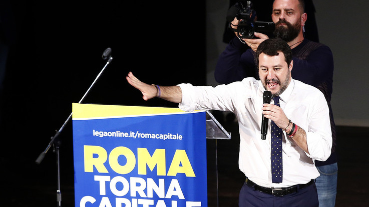 Salvini vuole Roma e Lazio: "Vinceremo". E attacca Conte: "Come marchese del grillo"