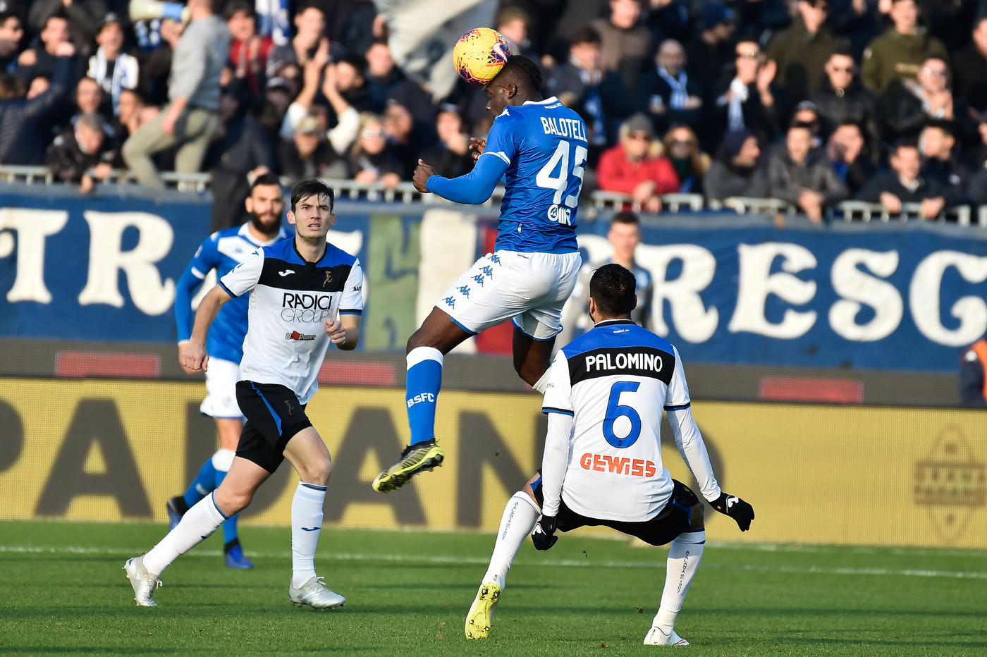 Calcio, Serie A: Brescia-Atalanta 0-3 il finale