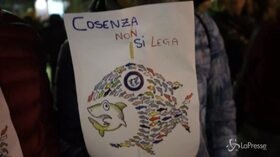 “La Calabria non si Lega”, le Sardine arrivano a Cosenza