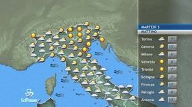 meteo 3 dicembre