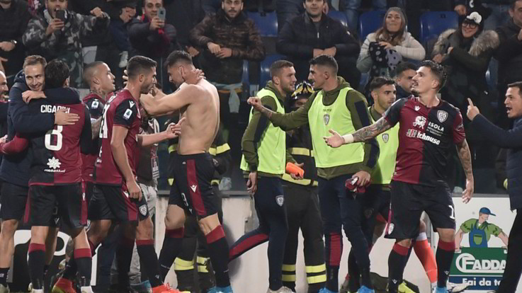 Serie A: il Cagliari batte la Sampdoria 4-3 e aggancia la Roma