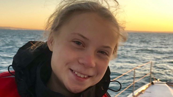 Greta Thunberg sbarca a Lisbona dopo la traversata atlantica